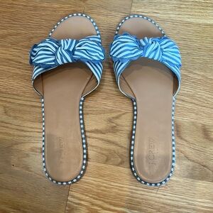 J. Crew women’s cute bow sandals size 9